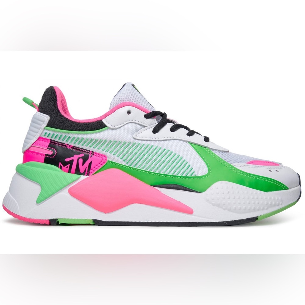 👟Puma RS-X Tracks MTV Bold White Men Size 8.5 Sneakers
